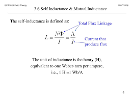 Express the mutual inductance man in terms of ni, ng, quantities given in the introduction, and relevant physical constants. Lecture 3 6 Self Inductance And Mutual Inductance Pg 36 42 Ppt Download