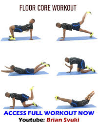 The Best Floor Core Workout Video Core Workout Core Workout Videos Core Workout Men