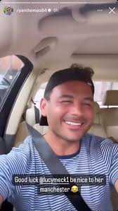 Ryan Thomas says 'I think I'll cry' as he sends request over 'wife' Lucy  Mecklenburgh