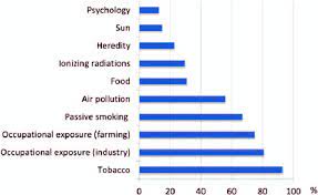 Lung cancer is the second most common malignancy in the country, but it is the deadliest as it causes the highest number of deaths of all. Beliefs About The Causes Of Lung Cancer Percentages Of Listed Causes Download Scientific Diagram