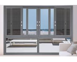 Store occultant et obscurcissant plissé sur mesure vertical, store de caractère par son innovation en accordéon. Chine Grande Fenetre Vitre Coulissante De Conception En Aluminium Pour La Construction De Maisons Acheter Fenetres Coulissantes Sur Fr Made In China Com