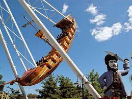 Pirate Ship Adventureland Amusement Park Long Island New York