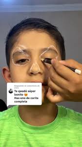 Respuesta a @Zuco maquillaje sencillo de calavera 💀 #hallowwen #fypシ #fyp  #parati #tutorials #tutorial