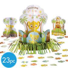 Lion King Baby Shower Centerpiece Kit Party City Lion King Baby Shower Baby Shower Lion King Baby