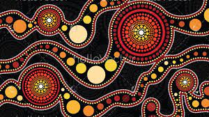 Aboriginal Art Vector Background Connection Concept Download Graphics Vectors Aboriginal Art Aboriginal Dot Art Aboriginal Dot Painting