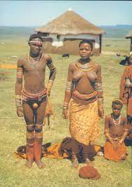 SOUTH AFRICA Fingo family semi nude PC 1970s | eBay