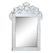 33.5 high amelia venetian mirror mirror hand etched. Ornate Etched Floral Venetian Wall Mirror