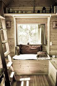 Tiny House Tiny House Tiny House Interior Livin Small Is Easy In This Tiny House The Space Under The Bench Could Be Pu Tiny House Living Small Spaces Home