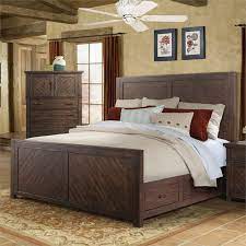 A platform storage bed with headboard. Picket House Furnishings Dex 5 Piece King Platform Storage Bedroom Set Jx600kb5pc