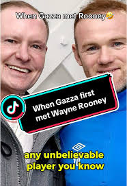 Paul Gascoigne's Encounter with Young Wayne Rooney