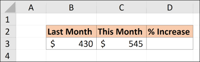 An example of a price/percentage increase is as follows: How To Calculate Salary Increase Percentage In Excel Calculate Percentage Increase In Excel