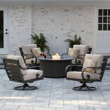 Reserve 5 Piece Fire Chat Set Backyard Fire Fire Pit Sets Fire Pit Chat Set