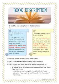 Characters, setting, plot, theme, and conflict. Book Description English Esl Worksheets For Distance Learning And Physical Classrooms