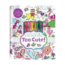 Download Kaleidoscope Colouring Too Cute Book Kmart