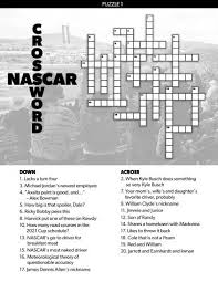 Play the free online crossword puzzle from the atlantic, created by puzzle constructor, caleb madison. Nascarcasm Nascar Crossword Puzzles Nascar