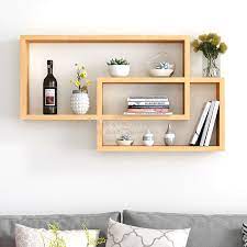 A dozen hooks conveniently hold your pans, and the unit can be mounted to your wall, adding versatility to the make use of the shelf on top for cookbooks, lids, and covers, or additional pots and pans. Double Ring Shape Solid Wood Bookcase Rack Wall Hanging Wine Rack Oak Cd Rack Wall Mounted Type Storage Shelf Bathroom Shelves Aliexpress
