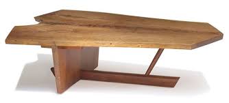 Seen here with an english walnut top and base, each piece must be individually proportioned to the top selected. George Nakashima Coffee Table Mutualart