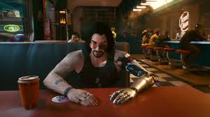 New Cyberpunk 2077 Trailer Shows Off Keanu Reeves Character Johnny Silverhand Paste Johnny actually lives inside protagonist v's head, on a chip, so he can turn up anywhere, but it turns out that reeves pushed for him to have a larger role. new cyberpunk 2077 trailer shows off