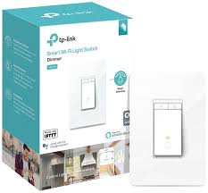 kasa smart wi fi light switch dimmer by tp link dim lighting from anywhere easy in wall installation singl home switches 4 wire to 7 trailer plug