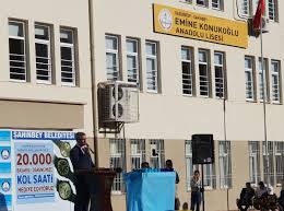 16 kasım 2016 çarşamba 15:32. Sahinbey Belediye Baskani Sayin Mehmet Tahmazoglu Okulumuzda Emine Konukoglu Anadolu Lisesi