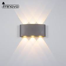 Modern Led Wall Lampwaterproof 2w 4w 6w Wall Sconces Indoor Stair Light Fixture Bedside Living Room L Wall Lamps Living Room Outdoor Wall Lamps Led Wall Lights