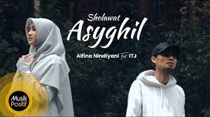 Alfina Nindiyani Featitj Sholawat Asyghil Cover Music Nun Dress