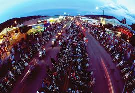 Sturgis Motorcycle Rally At Night Sturgis Motorcycle Rally Sturgis Rally Motorcycle Rallies