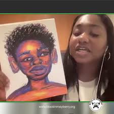🙏🏾 Huge thanks to Nia Simone Lane for hosting a virtual Art of Self Love  workshop for our Black in Mayberry team last week! 💫 Through art, we  created, shared, and bonded