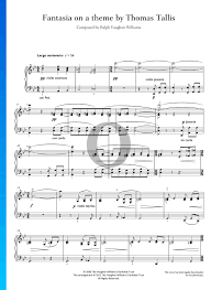 Download and print last christmas sheet music for alto sax solo by wham! Fantasia On A Theme By Thomas Tallis Sheet Music Piano Solo Pdf Download Streaming Oktav