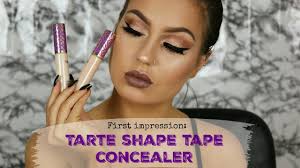 No self promoting like linking social media profiles or posting of affiliate links. First Impression Tarte Shape Tape Concealer Youtube