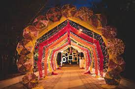 Bright Pathway Indian Wedding Decorations Indian Wedding Wedding Decorations