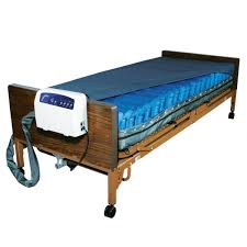 Drive Medical Med Aire Low Air Loss Mattress Replacement System With Alarm Hospital Bed Beds For Sale Bed Mattress