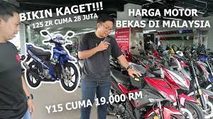 Apakah harga motor bekas di jepang lebih murah dari indonesia ?? Harga Motor Yamaha 125 Zr Y15 Zr Di Malaysia Youtube