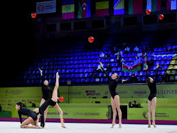 В варне проходит чемпионат европы по художественной гимнастике. Tri Pedestala Azerbajdzhana Na Evro
