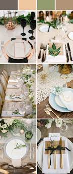 For extra style points, arrange them in a unique vessel like colored glass teacups. Wedding Table Setting Decoration Ideas For Reception Elegantweddinginvites Com Blog