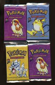 Lot 4 Pokemon Base Set 2 Sealed Unopened Booster Pack Pokemon Pokemon Packs Pokemon Cards