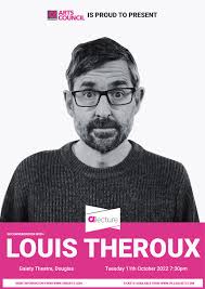 It's Louis Theroux! 📢- The Isle of Man Arts Council is delighted to  announce that the guest for their 2022 Annual Lecture will be celebrated  documentary maker and author, Louis Theroux. 🎤-
