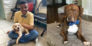 We do allow meet and greets for family pets. 12 Year Old Boy Designs Bow Ties To Help Pets Get Adopted
