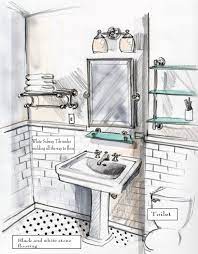 Sketch for master bath renovation dressing room design. Bathroom Sketch Interior Design Sketches Interior Sketch Interior Design Sketch