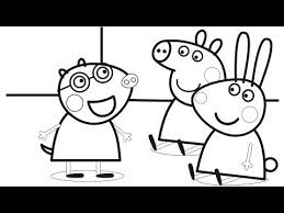 Molly of denali ™ is produced by gbh kids and atomic cartoons in association with cbc kids. Peppa Pig Molly Mole Coloring Book Learning Colours For Children
