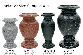 Check spelling or type a new query. 7 X 12 Granite Cemetery Flower Vase 28 Colors