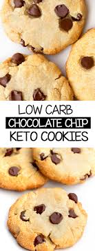 Unsalted butter, granulated sugar, cream cheese, large egg, large egg yolks, mccormick® vanilla extract, mccormick® almond extract, kosher salt, all purpose flour, baking powder, cream of tartar, powdered sugar • 94% would make again. Keto Cookies The Best Low Carb Chocolate Chip Cookies