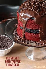 Red velvet is a mix between chocolate and vanilla flavors with a touch of tanginess that lingers at the end. Red Velvet Oreo Truffle Chocolate Cake Keeprecipes Your Universal Recipe Box