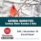 Natural Narratives: Cardinal, Winter Branches, Holly event image