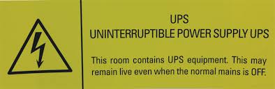 Shipping labels are a type of identification label that helps describe and specify what's inside a package. Ups Warning Label This Room Contains Ups Equipment Each