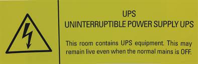 Learn how to create and send prepaid return shipping labels with usps, fedex and ups and find out how easyship can. Ups Warning Label This Room Contains Ups Equipment Each