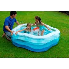 Harga murah di lapak inspektur vijay. Kolam Renang Anak Intex Summer Colours Swim Centre 56495 Kolam Renang Intex Besar Alas Gelembung Shopee Indonesia