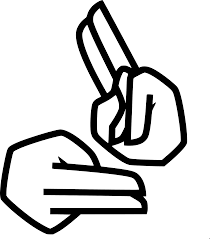 Instead of teaching 52 letter symbols with a mishmash of . Svg Alphabet Deaf Knowledge Symbol Free Svg Image Icon Svg Silh