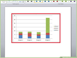 How To Make A Bar Chart In Word With Pictures Wikihow