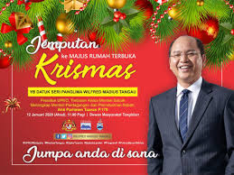 The teaching of bahasa kadazandusun in government schools, which was granted after an exhaustive battle, must be preserved and strengthened further. Rumah Terbuka Krismas Madius Ahad Ini Edisi Sabahan